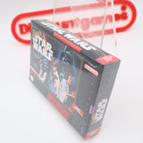 SUPER STAR WARS - JVC FIRST / EARLIEST PRINT! NEW & Factory Sealed with Authentic V-Seam! (SNES Super Nintendo)