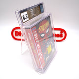 SPIDERMAN / SPIDER-MAN: THE ANIMATED SERIES (with FEATURING Sticker!) CGC PEDIGREE COLLECTION GRADED! NEW & Factory Sealed with Authentic V-Overlap Seam! (Sega Genesis)