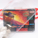 TOP GEAR 2 / TOPGEAR II - NEW & Factory Sealed with Authentic V-Seam! (SNES Super Nintendo)