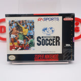 FIFA INTERNATIONAL SOCCER - NEW & Factory Sealed with Authentic V-Seam! (SNES Super Nintendo)