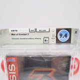 MORTAL KOMBAT 3 III - WATA GRADED 9.4 B+! NEW & Factory Sealed with Authentic V-Overlap Seam! (Sega Genesis)