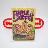 BIBBLE BUFFET - WISDOM TREE RELIGOUS GAME - NEW & Factory Sealed wit STICKER SEAL! (NES Nintendo)