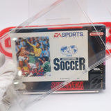 FIFA INTERNATIONAL SOCCER - NEW & Factory Sealed with Authentic V-Seam! (SNES Super Nintendo)