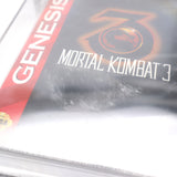 MORTAL KOMBAT 3 III - WATA GRADED 9.4 B+! NEW & Factory Sealed with Authentic V-Overlap Seam! (Sega Genesis)
