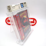 MORTAL KOMBAT 1 I (THE ORIGINAL!) WATA GRADED 9.4 B+! NEW & Factory Sealed with Authentic V-Overlap Seam! (Sega Genesis)