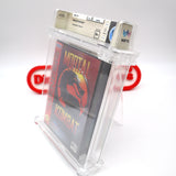MORTAL KOMBAT 1 I (THE ORIGINAL!) WATA GRADED 9.4 B+! NEW & Factory Sealed with Authentic V-Overlap Seam! (Sega Genesis)