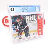 NHL BREAKAWAY 98 1998 HOCKEY - CGC GRADED 9.6 A++! NEW & Factory Sealed with Authentic V-Overlap Seam! (N64 Nintendo 64)