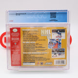 NHL BREAKAWAY 98 1998 HOCKEY - CGC GRADED 9.6 A++! NEW & Factory Sealed with Authentic V-Overlap Seam! (N64 Nintendo 64)
