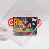 SUPER PLAY ACTION FOOTBALL - NEW & Factory Sealed with Authentic V-Seam! (SNES Super Nintendo)