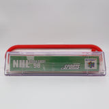 NHL BREAKAWAY 98 1998 HOCKEY - CGC GRADED 9.6 A++! NEW & Factory Sealed with Authentic V-Overlap Seam! (N64 Nintendo 64)