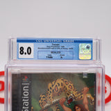 DISNEY'S TARZAN - CGC GRADED 8.0 A+! NEW & Factory Sealed! (PS1 PlayStation 1)