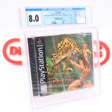 DISNEY'S TARZAN - CGC GRADED 8.0 A+! NEW & Factory Sealed! (PS1 PlayStation 1)