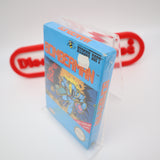 BOMBERMAN / BOMBER MAN - ROUND SOQ! NEW & Factory Sealed with Authentic H-Seam! (NES Nintendo)