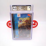 LETHAL ENFORCERS II 2: GUN FIGHTERS - CGC GRADED 9.2 A+! NEW & Factory Sealed! (Sega CD)