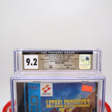 LETHAL ENFORCERS II 2: GUN FIGHTERS - CGC GRADED 9.2 A+! NEW & Factory Sealed! (Sega CD)