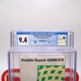 VISIBLE TOUCH: GENESIS - CGC GRADED 9.4 A+! NEW & Factory Sealed with Authentic 3-Sided Seam! (VHS)