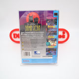 ADVENTURES OF BATMAN & ROBIN, THE - NEW & Factory Sealed with Authentic V-Overlap Seam! (Sega CD)