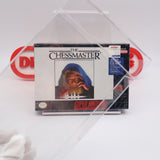 THE CHESSMASTER / CHESS MASTER - NEW & Factory Sealed with Authentic V-Seam! (SNES Super Nintendo)