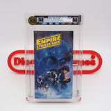 STAR WARS: THE EMPIRE STRIKES BACK - IGS GRADED 9 BOX & 9 SEAL! NEW & Factory Sealed with Authentic V-Overlap Seam! (VHS)