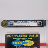 MO' BETTER BLUES - IGS GRADED 8.5 BOX & 7.5 SEAL! NEW & Factory Sealed with Authentic V-Overlap Seam! (VHS)