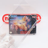 STAR TREK THE NEXT GENERATION: FUTURE'S PAST - NEW & Factory Sealed with Authentic V-Seam! (SNES Super Nintendo)