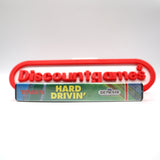 HARD DRIVIN' / HARD DRIVING RACING (EARLY MIJ CLAMSHELL CASE!) NEW & Factory Sealed with Authentic Tube Seam! (Sega Genesis)