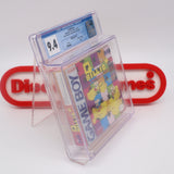 Q BILLION - CGC GRADED 9.4 A+! NEW & Factory Sealed with Authentic H-Seam! (Game Boy Original)