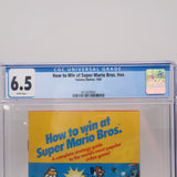HOW TO WIN AT SUPER MARIO BROS. BROTHERS - NINTENDO STRATEGY GUIDE - CGC GRADED 6.5