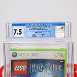 LEGO HARRY POTTER: YEARS 1-4 CGC GRADED 7.5 A! NEW & Factory Sealed! (XBox 360)