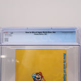 HOW TO WIN AT SUPER MARIO BROS. BROTHERS - NINTENDO STRATEGY GUIDE - CGC GRADED 6.5