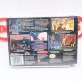 BEWARE THE ULTIMATE EVIL OF WARLOCK - NEW & Factory Sealed with Authentic V-Seam! (SNES Super Nintendo)