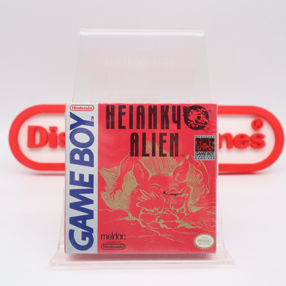 HEIANKYO ALIEN - NEW & Factory Sealed with Authentic H-Seam! (Game Boy Original)