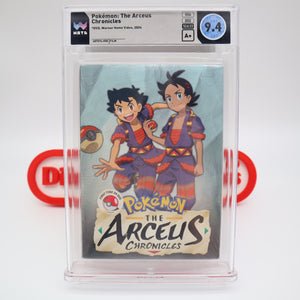 POKEMON: THE ARCEUS CHRONICLES - WATA GRADED 9.4 A+! NEW & Factory Sealed! (DVD)