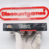 BEWARE THE ULTIMATE EVIL OF WARLOCK - NEW & Factory Sealed with Authentic V-Seam! (SNES Super Nintendo)
