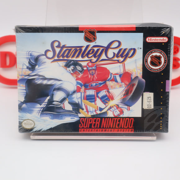 NHL STANLEY CUP HOCKEY - NEW & Factory Sealed with Authentic V-Seam! (SNES Super Nintendo)