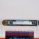 THE ABYSS - IGS GRADED 9 BOX & 9 SEAL! NEW & Factory Sealed with Authentic V-Overlap Seam! (VHS)