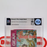 DISNEY'S THE JUNGLE BOOK - WATA GRADED 9.6 A++! NEW & Factory Sealed! (Sega Game Gear)