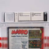 MARKO (SOCCER ACTON ADVENTURE!) - WATA GRADED 9.8 B+! NEW & Factory Sealed! (Sega Genesis)