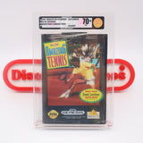 DAVID CRANE'S AMAZING TENNIS - VGA GRADED 70+ EX+ BRONZE! NEW & Factory Sealed! (Sega Genesis)