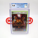 KINGDOM UNDER FIRE: CIRCLE OF DOOM - CGC GRADED 9.4 A+! NEW & Factory Sealed! (XBox 360)
