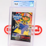 CHECKERED FLAG - CGC GRADED 9.0 A! NEW & Factory Sealed with Authentic V-Overlap Seam! (Jaguar)