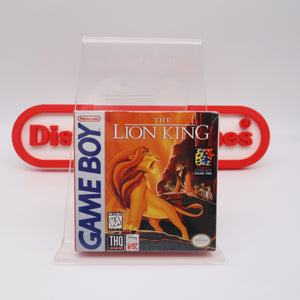 DISNEY'S THE LION KING- NEW & Factory Sealed with Authentic H-Seam! (Game Boy Original)