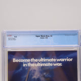 NINTENDO COMICS SYSTEM: SUPER MARIO BROS. #2 COMIC BOOK - VALIANT 1990 - CGC GRADED 9.0