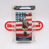 PATTON (DOUBLE VHS!) IGS GRADED 7.5 BOX & 7.5 SEAL! NEW & Factory Sealed with Authentic H-Overlap Seam! (VHS)