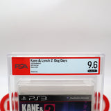 KANE & LYNCH 2: DOG DAYS - PSA/WATA GRADED 9.6 A++! NEW & Factory Sealed! (PS3 PlayStation 3)