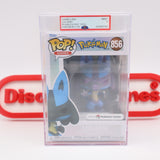 POKEMON LUCARIO #856 - PSA GRADED 9 MINT - NEW Authentic & Factory Sealed! (Funko POP!)