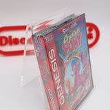 SEGA CLUB: CRYSTAL'S PONY TALE - NEW & Factory Sealed with Authentic V-Overlap Seam! (Sega Genesis)