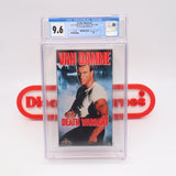VAN DAMME: DEATH WARRANT - CGC GRADED 9.6 A+! NEW & Factory Sealed with Authentic V-Overlap Seam! (VHS)