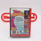 SEGA CLUB: CRYSTAL'S PONY TALE - NEW & Factory Sealed with Authentic V-Overlap Seam! (Sega Genesis)