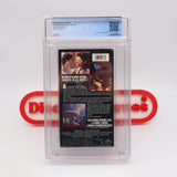 VAN DAMME: DEATH WARRANT - CGC GRADED 9.6 A+! NEW & Factory Sealed with Authentic V-Overlap Seam! (VHS)